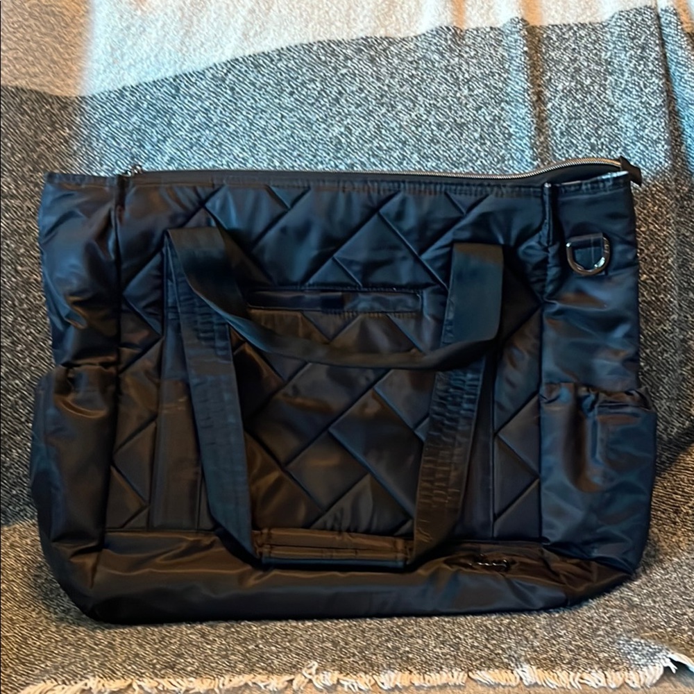 Lug Baby Yacht Black Quilted Tote Bag